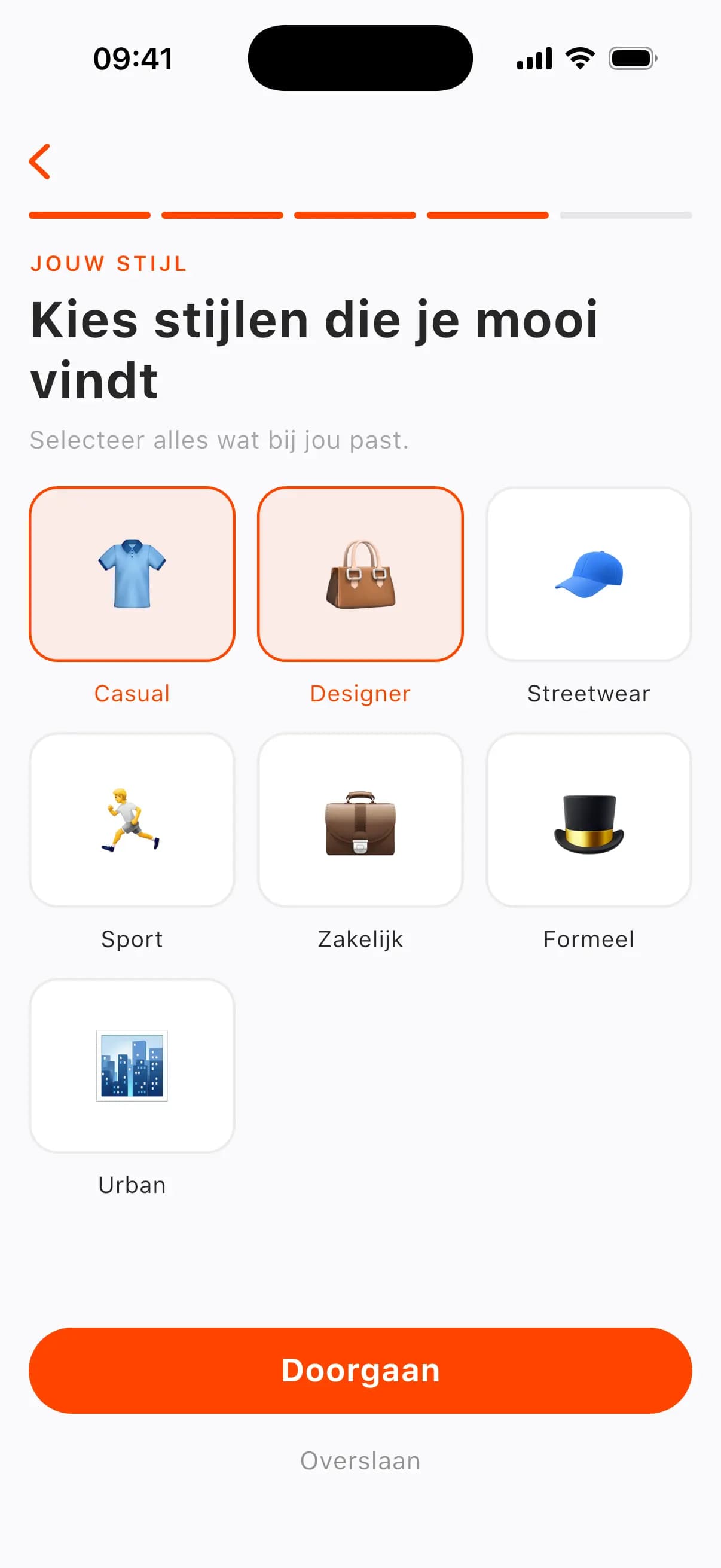 Shortsey onboarding